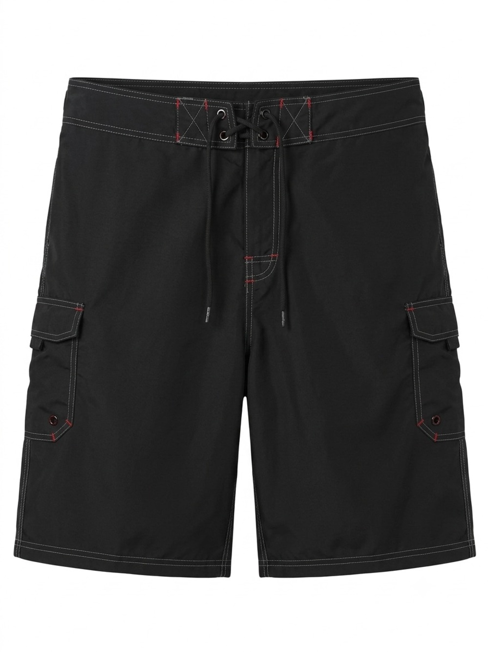 Fishworks Black Nylon Swim/Board Shorts